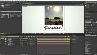 After Effects Photo Montage Tutorial [upl. by Pacificia375]