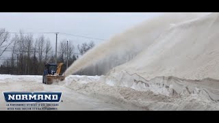 Souffleuses Industrielles Normand Industrial snowblowers [upl. by Airotcivairam]