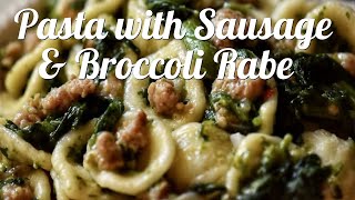 Your New Favorite Weeknight Meal  Orecchiette with Sausage amp Broccoli Rabe [upl. by Akena]