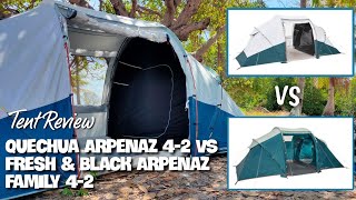 Quechua Arpenaz Family 42 Fresh amp Black vs Arpenaz Family 42 [upl. by Neeluj]