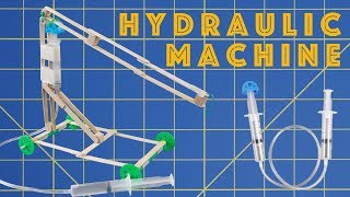 Young Engineers Easy Hydraulic or Pneumatic Machine  Engineering Projects for Kids [upl. by Gaughan]