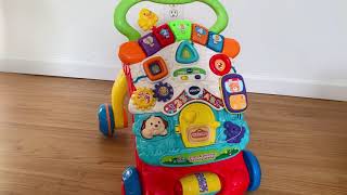 VTech Stroll and Discovery Activity Walker Review [upl. by Huai641]