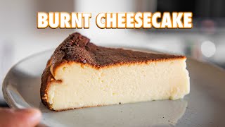 The Easiest Way To Make Cheesecake Basque Style [upl. by Enirhtac]