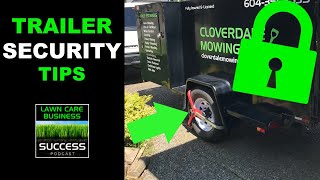 Trailer Security Tips [upl. by Nylaras]