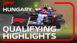 Qualifying Highlights  2024 Hungarian Grand Prix [upl. by Norabel376]