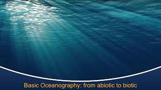 Marine Biology at Home 3 Basic Oceanography [upl. by Minsk]