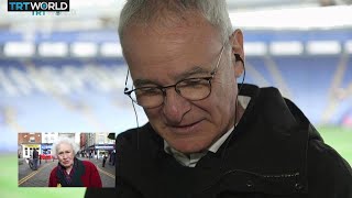 Exclusive Leicester City Manager Claudio Ranieri reacts to messages from fans [upl. by Inttirb767]