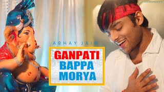 Ganpati Bappa Morya  Abhay Jain  Official Video  New Ganpati Song 2023 [upl. by Ilario]