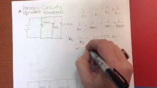 Calculating Equivalent Resistance for a Parallel Circuit [upl. by Olrac]