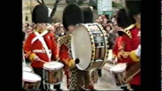 Royal Scots Dragoon Guards Band and pipeband [upl. by Ardnnaed]