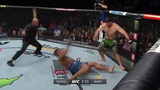 Amazing Tai Tuivasa KOs Greg Hardy [upl. by Arraic]