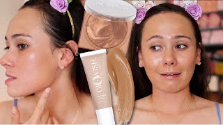 HUDA BEAUTY GLOWISH REVIEW [upl. by Sivrep854]