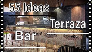 55 Mejores Ideas De Terrazas Bar En Casa Home Decor Ideas Modernas [upl. by Attirehs539]