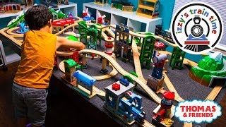 Thomas and Friends  New Thomas Train Wooden Railway Table with Brio Fun Toy Trains for Kids [upl. by Agatha]