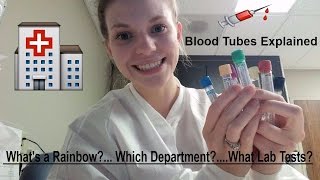 Phlebotomy amp Laboratory Blood Tubes Explained [upl. by Nobell]