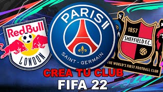 LAS MEJORES IDEAS PARA CREAR TU CLUB EN FIFA 22 [upl. by Halladba]