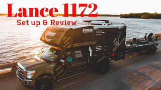 Lance Truck Camper 1172 SETUP and WALKTHROUGH [upl. by Lucchesi]