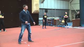 Strength Training of Javelin Thrower [upl. by Eirelam235]