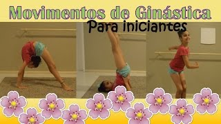 GINÁSTICA RITMICA PARA INICIANTES  GIGI DAVILA [upl. by Dlabihcra559]