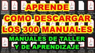 COMO DESCARGAR LOS 300 MANUALES [upl. by Fotina]