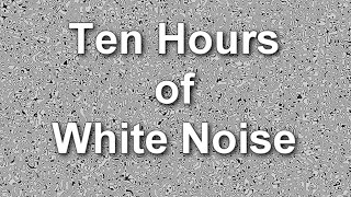 White Noise Ten Hours  Ambient Sound  Masker [upl. by Marquardt332]