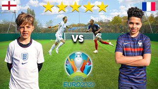 11 Year Old MBAPPE vs 10 Year Old HARRY KANE UEFA EURO 2020  Football Competition [upl. by Aennil242]