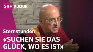 Matthieu Ricard Vom Wissenschaftler zum buddhistischen Mönch  Sternstunde Philosophie  SRF Kultur [upl. by Ecirad15]