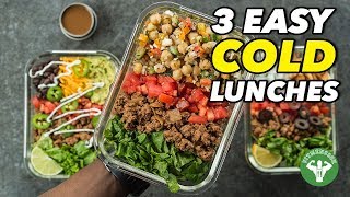 3 Easy Cold Lunches to Mix amp Match [upl. by Enenej]