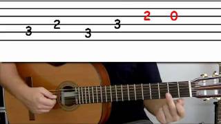 Guitar lesson 5  Beginner  La Bamba on four strings [upl. by Ahtiuqal895]