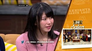 Ini Sahur 22 Juni 2016 Part 58  Michelle Joan dan Yui Yokoyama AKB48 [upl. by Atsirk]