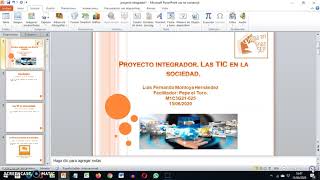 Tutorial Proyecto integrador Módulo 1 [upl. by Harrington]