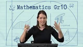 DBE Learning Tube  Mathematics Grade 10 [upl. by Koenraad]