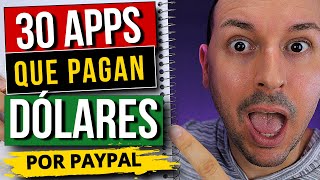 30 Apps Que Te Pagan Automaticamente Sin Hacer Nada 🚀 Ganar Dinero En Paypal [upl. by Reagen]