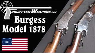 Burgess 1878 Military Carbines 4570 Before Winchester [upl. by Fidel943]