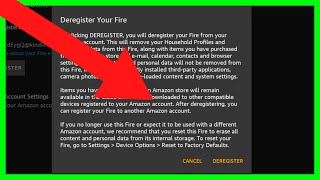 How to Change Registration on Amazon Fire Tablet NEW UPDATE in 2022 [upl. by Anawit]