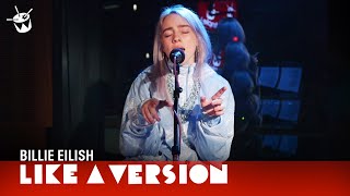 Billie Eilish  bellyache live for Like A Version [upl. by Gine]