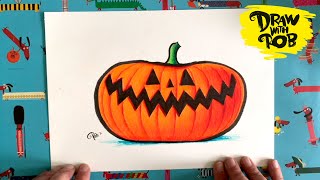 DrawWithRob 57 Pumpkin [upl. by Hannan]