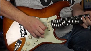 Fender American Performer Stratocaster  Honeyburst review [upl. by Dzoba]