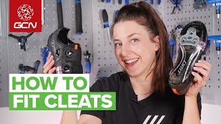 How To Fit New Cleats To Your Cycling Shoes [upl. by Eta]