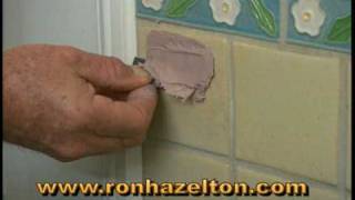 How to Fill and Repair Holes in Ceramic Tile [upl. by Bernhard]