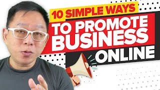 10 Simple Ways To Promote Your Business or Products Online [upl. by Weldon]