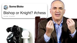 Garry Kasparov Answers Chess Questions From Twitter  Tech Support  WIRED [upl. by Bellew]