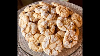 How to Make AMARETTI COOKIES  Italian Almond Cookies [upl. by Atteroc]