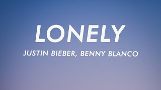 Justin Bieber amp benny blanco  Lonely Lyrics [upl. by Colwin735]