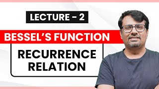 Bessels Function  Recurrence Relation of Bessels Function  PartII [upl. by Arretak]