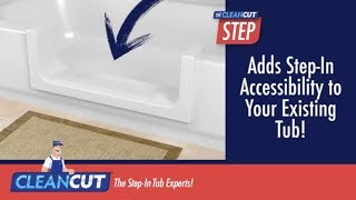 CleanCut Bathtub Insert Accessibility Conversion [upl. by Kentigera]