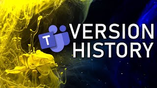 The Easiest Way to use Version History in Microsoft Teams [upl. by Calder]