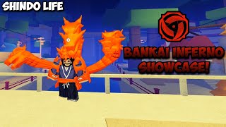 Bankai Inferno Showcase  Shindo Life [upl. by Denton]