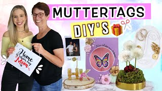 DIY MUTTERTAGS GESCHENKE 2021 🎁 Geschenkideen zum Muttertag selbst basteln  Cali Kessy [upl. by Verlie]