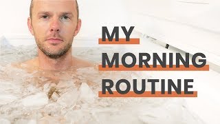 My Morning Routine with Ice Bath Meditation Deep Breathing and more Wim Hof inspired [upl. by Selry]